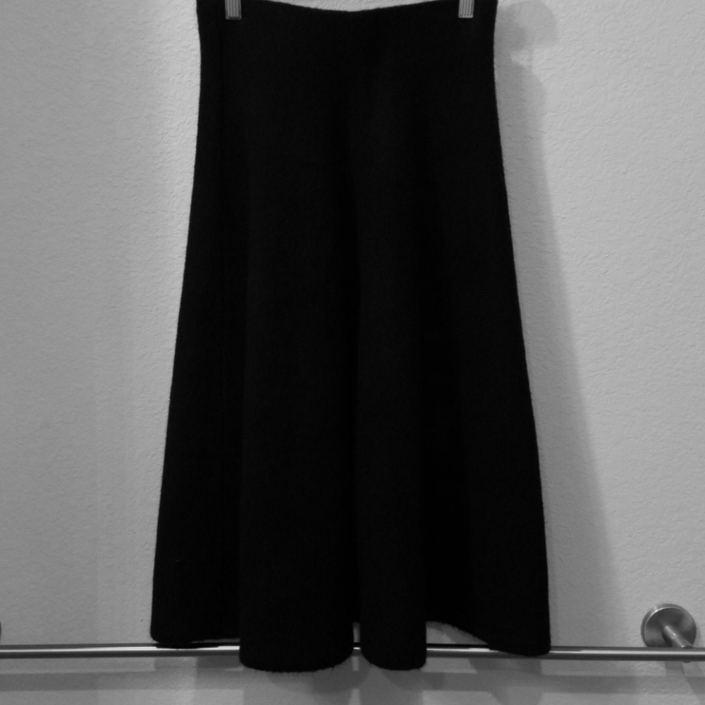 Uniqlo Black Long Skirt